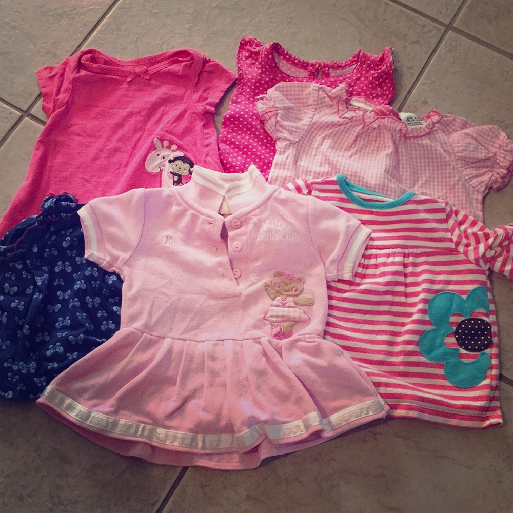 Lot of 3-6M shirts, Child of Mine